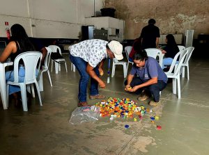 Servidores do viveiro participam de capacitação dada pela equipe do RH